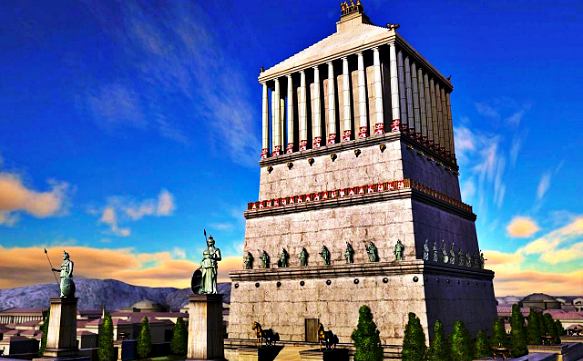 The mausoleum at Halicarnassus